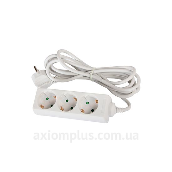 Подовжувач E.Next e.es.3.3.z.b 3 гнізда 3м з з/к (s042004) s042004 фото