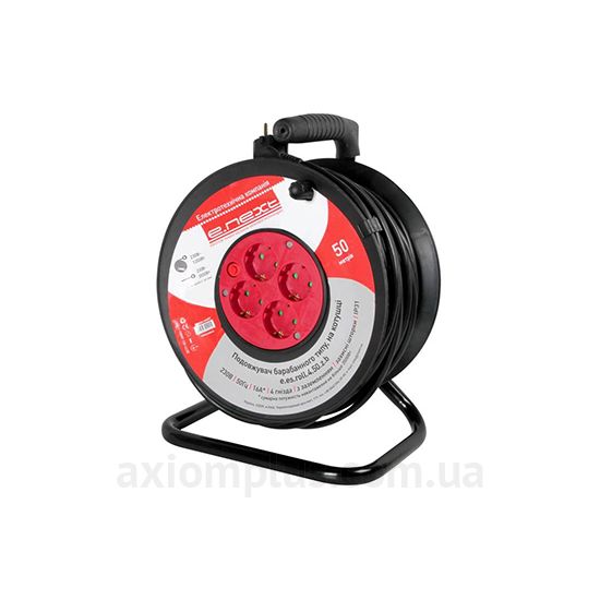 Удлинитель на катушке E.Next e.es.roll.4.50.zb 50м с/к 3х1,5кв.мм (s042097) s042097 фото