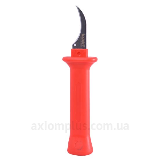 Зображення ножа червоного кольору e.cable.knife.33HS Артикул: t004013
