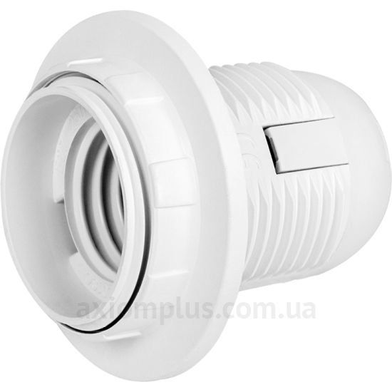 Фото E.Next e.lamp socket with nut.E27.pl.white