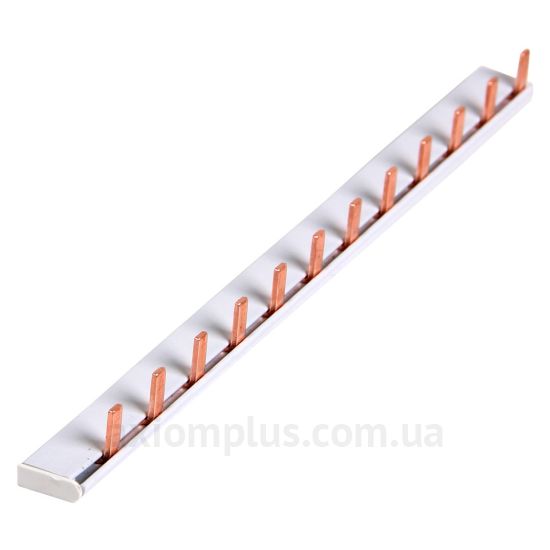 Зображення шина E.Next e.bc.stand.1.100 s017004 PIN 1P 100А (55 контактів) (білий колір)