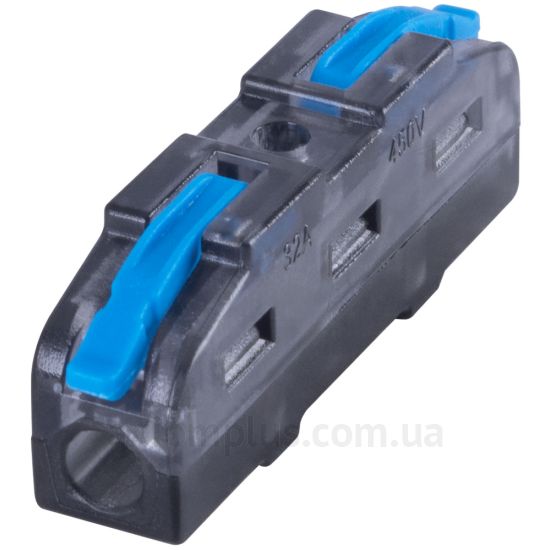 E.lc.pro.aw.uni.pl.1 E.Next чорного кольору (на 2 контакта) (S <sub>дроту</sub> до 4мм²) , I<sub>n</sub>=32А