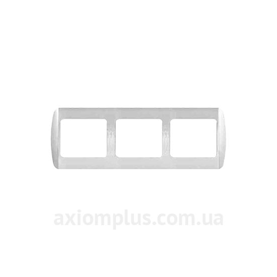 Фото E.Next серии Standard new e.install.stand.frame.3 белого цвета