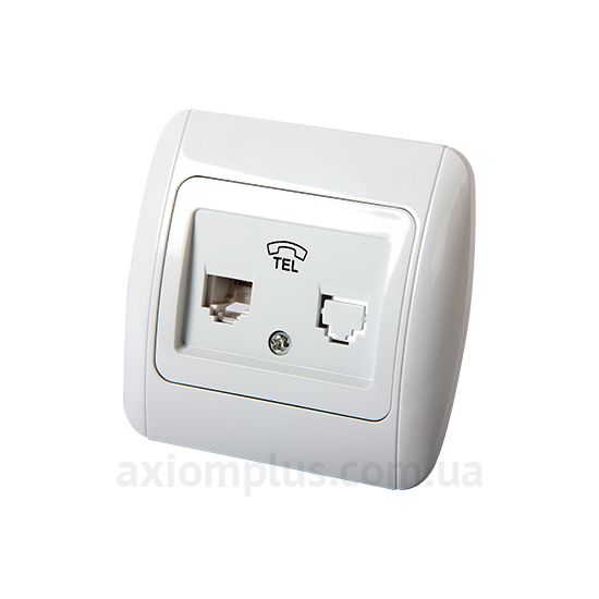 Фото E.Next серії Standard new e.install.stand.814P1 білого кольору