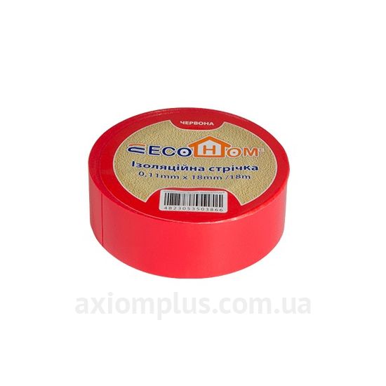 Ізоляційна стрічка червоного кольору ECOHOME (ECO0150020022)