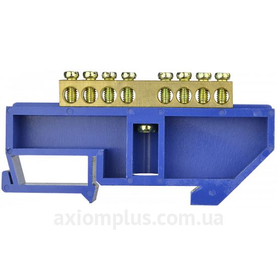Зображення шина (N) Аско-Укрем ВС - 4А 08 A0150120049 63А (8 контактів) (синій колір)