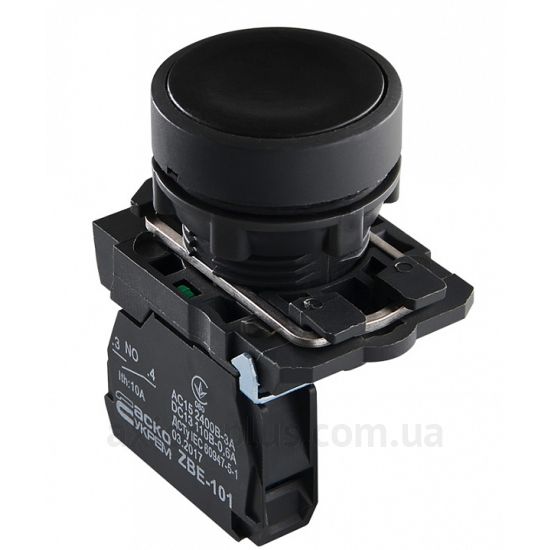 Кнопка Аско-Укрем TB5-AA21 (A0140010144) черного цвета