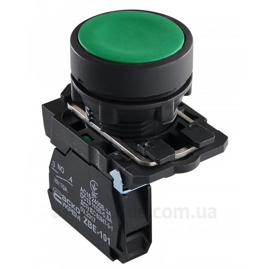 Кнопка Аско-Укрем TB5-AA31 (A0140010145) зеленого кольору
