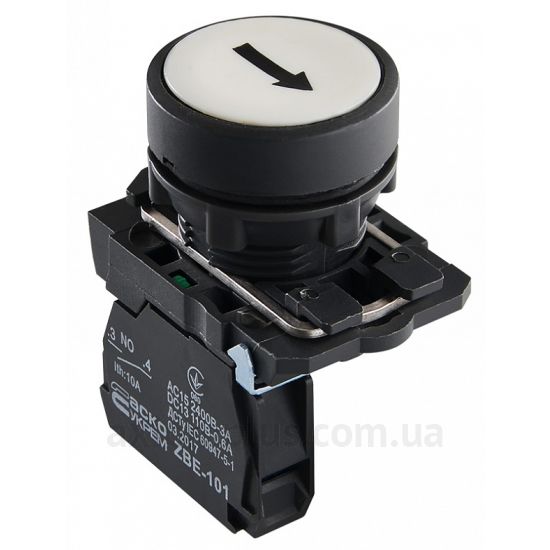 Кнопка Аско-Укрем TB5-AA3341 (A0140010149) білого кольору