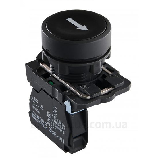 Кнопка Аско-Укрем TB5-AA3351 (A0140010150) чорного кольору