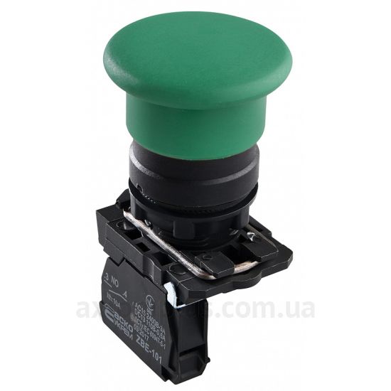 Кнопка Аско-Укрем TB5-AC31 (A0140010178) зеленого цвета