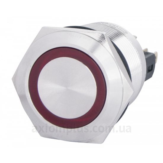 Кнопка Аско-Укрем TYJ 22-271 (A0140010133) красного цвета
