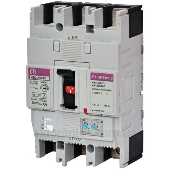 Фото ETI EB2 250/3V 160A 3p 1100V (4671377)