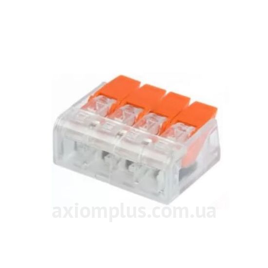 СМК221-464WO TNSy с прозрачным корпусом (на 4 контакта) (сечение до 4мм²) , I<sub>n</sub>=32А