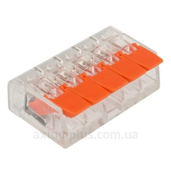 СМК221-465WO TNSy с прозрачным корпусом (на 5 контактов) (S <sub>кабеля</sub> до 4мм²) , I<sub>n</sub>=32А
