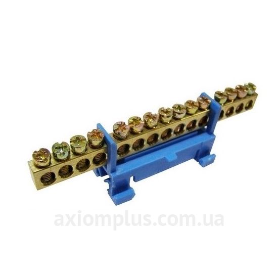 Шина (N) TNSy ШЛС6х9-15 TNSy5502650 100А (15 контактов) (синий цвет) фото