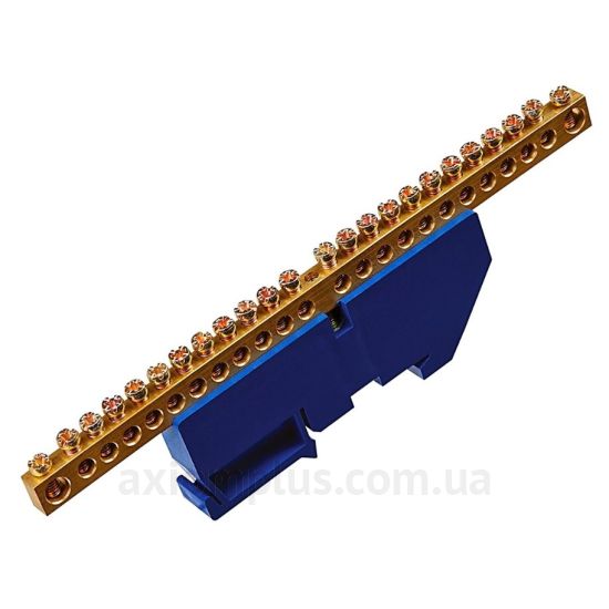 Шина (N) TNSy ШЛІ6х9-24 TNSy5500189 100А (24 контакта) (синий цвет) фото