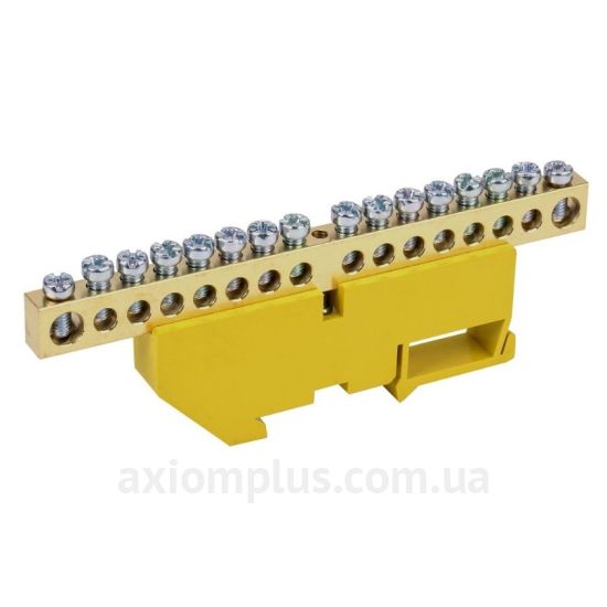Шина (PEN) TNSy ШЛІ6х9-16 TNSy5503129 100А (16 контактов) (желтый цвет) фото