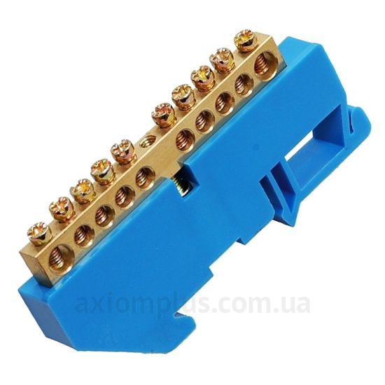 Зображення шина (N) TNSy ШЛІ8х12-10 TNSy5500193 125А (10 контактів) (синій колір)