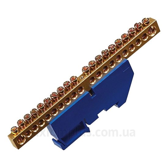 Шина (N) TNSy ШЛІ8х12-20 TNSy5500197 125А (20 контактов) (синий цвет) фото