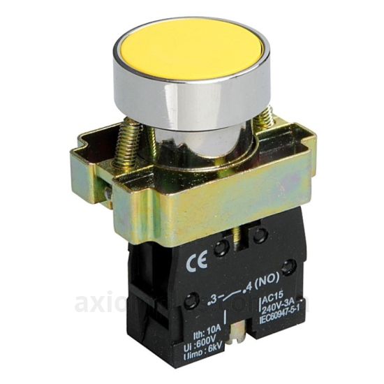 Кнопка TNSy XB2-BA51 (TNSy5500276) желтого цвета