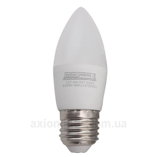 Фото лампочки TNSy Bulb-C37-6W-E27-220V-6500K-540L артикул TNSy5000252