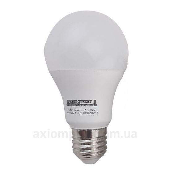 Зображення лампочки TNSy Bulb-A60-12W-E27-220V-4000K-1100L артикул TNSy5000041