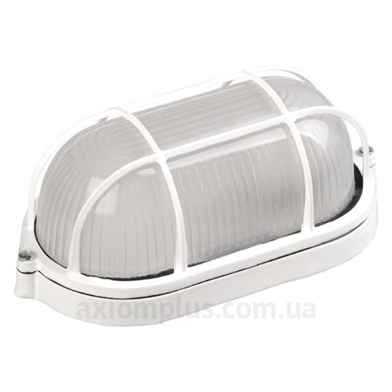 Овальний світильник білого кольору TNSy НПП1402-60W-E27-IP65 TNSy5000575 зображення