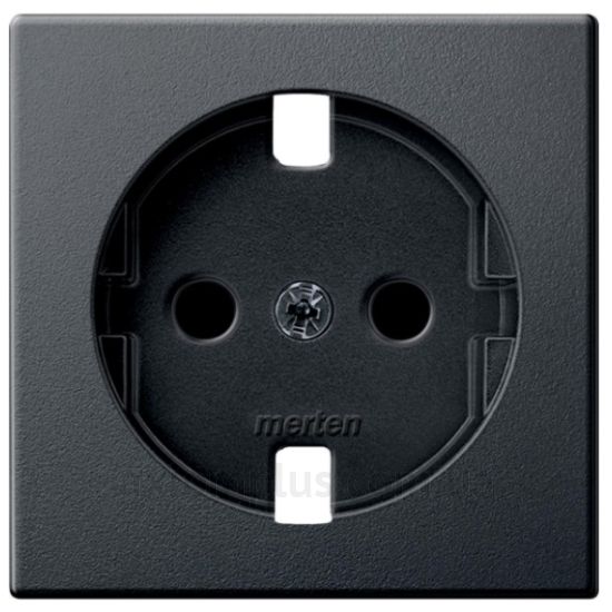 Фото Schneider Electric серії Merten System M-Elegance MTN2330-0414 антрацитового кольору