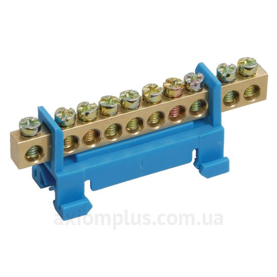 Шина (N) Chint HC-003/10 6х9 10029 (10 контактов) (синий цвет) фото