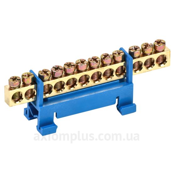 Шина (N) Chint HC-003/12 6х9 10030 (12 контактов) (синий цвет) фото