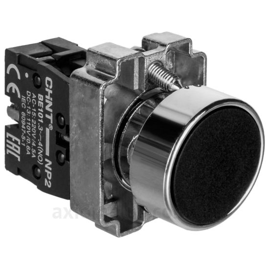 Кнопка Chint NP2-BA21 (573955) черного цвета