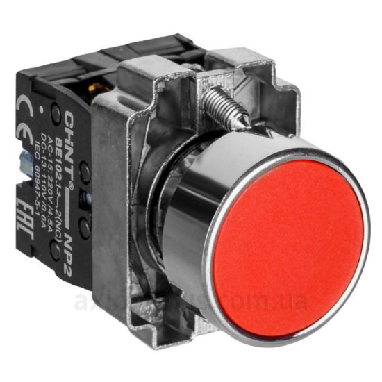 Кнопка Chint NP2-BA42 (573890) червоного кольору