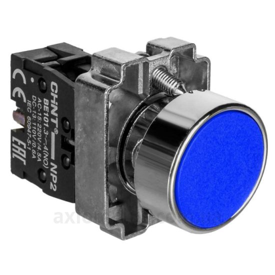 Кнопка Chint NP2-BA61 (573892) синего цвета