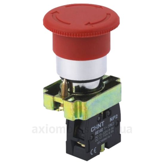 Кнопка Chint NP2-BS442 (574012) червоного кольору