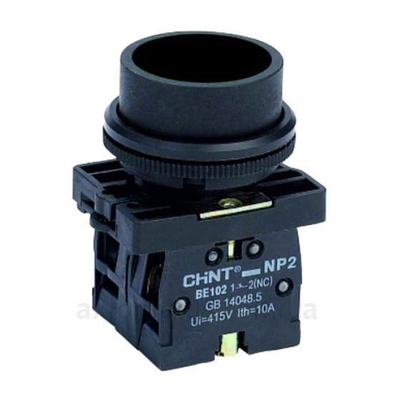 Кнопка Chint NP2-EA21 (574084) чорного кольору