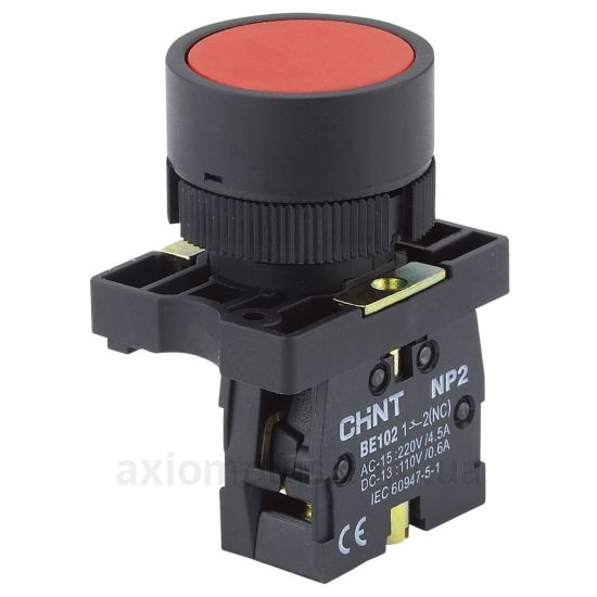 Кнопка Chint NP2-EA42 (574089) красного цвета