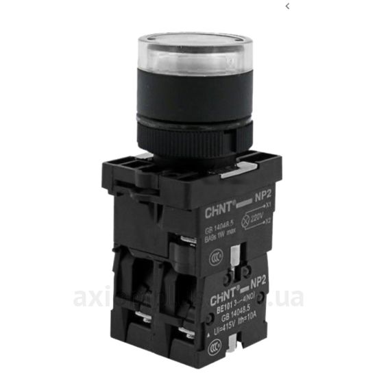 Кнопка Chint NP2-EW3165 (575305) белого цвета