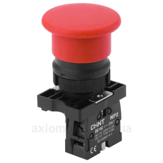 Кнопка Chint NP2-EC42 (573896) красного цвета