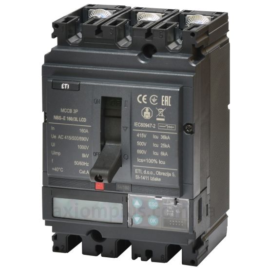 Зображення ETI NBS-E 100/3L LCD 100A 3P (4673047)