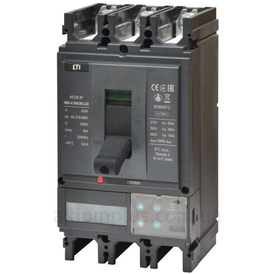 Изображение ETI NBS-E 630/3L LCD 630A 3P (4673145)