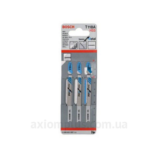 Фото полотна Bosch 2608631507 T118A