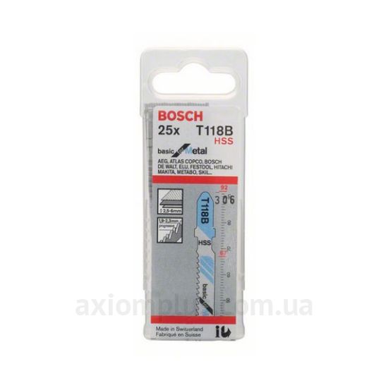 Зображення полотна Bosch 2608638471 T118B