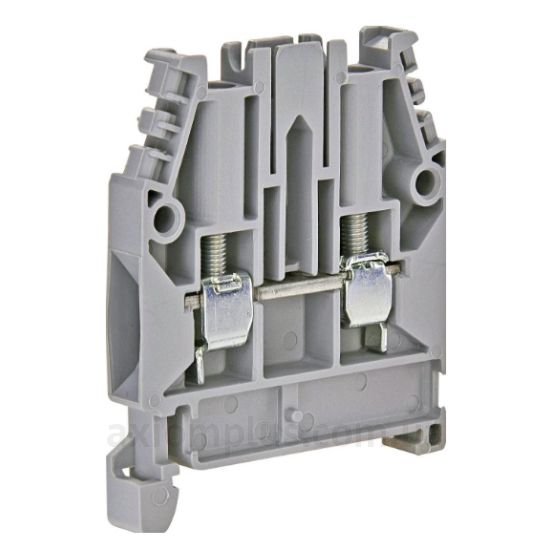 JXB-2,5 CNC серого цвета (на 2 контакта) (сечение до 2,5мм&sup2;) , I<sub>n</sub>=24А