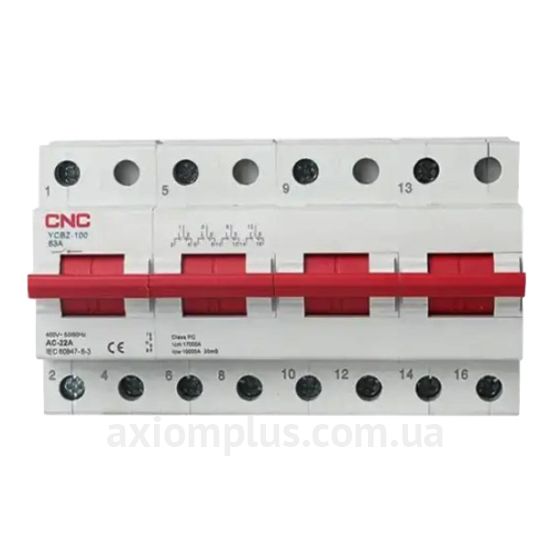 Модульный разрывной 4P переключатель нагрузки 1-0-2 на 63А CNC Electric Б00042754