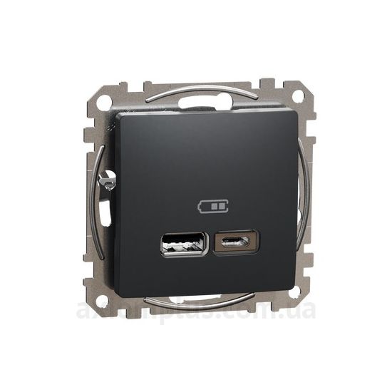 Изображение Schneider Electric серии Sedna Design, Sedna Elements SDD114402 черного цвета