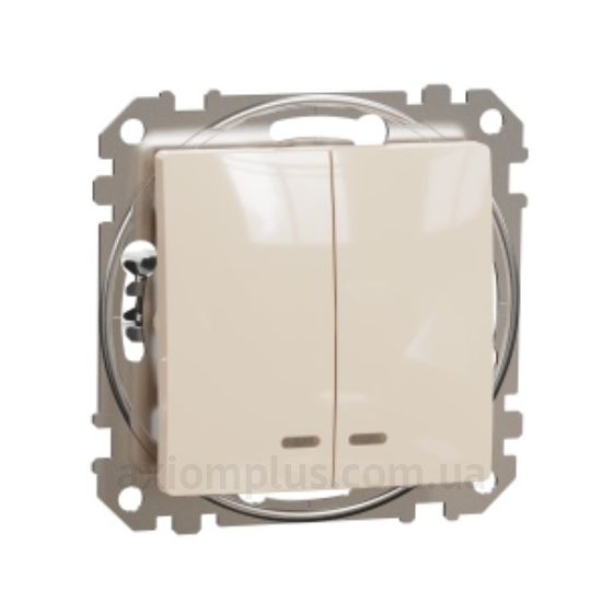Фото Schneider Electric серії Sedna Design SDD112105L бежевого кольору
