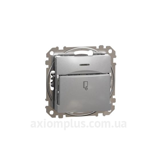 Зображення Schneider Electric з серії Sedna Design SDD113121 алюмінієвого кольору
