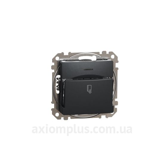 Изображение Schneider Electric из серии Sedna Design, Sedna Elements SDD114121 черного цвета