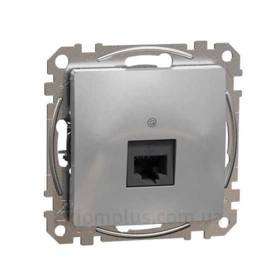 Зображення Schneider Electric серії Sedna Design SDD113451 алюмінієвого кольору